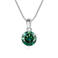 Colar com Pingente de Moissanite 1CT – Prata 925