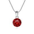 Colar com Pingente de Moissanite 1CT – Prata 925