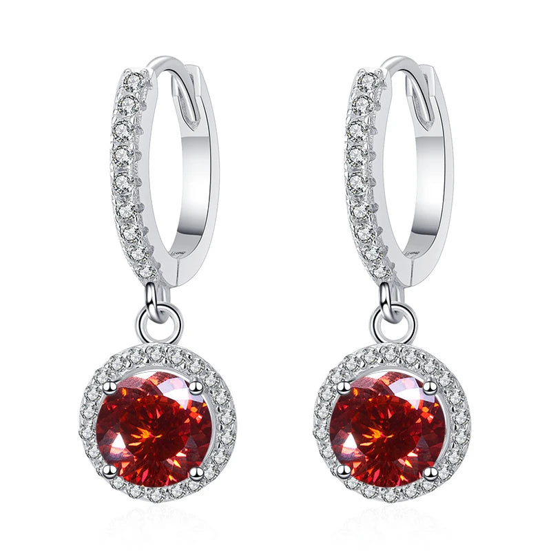 Brincos Butterfly Moissanite com Lapidação Portuguesa – Prata 925