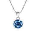 Colar com Pingente de Moissanite 1CT – Prata 925